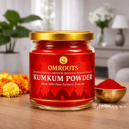 Pure Turmeric-Based Kumkum Powder